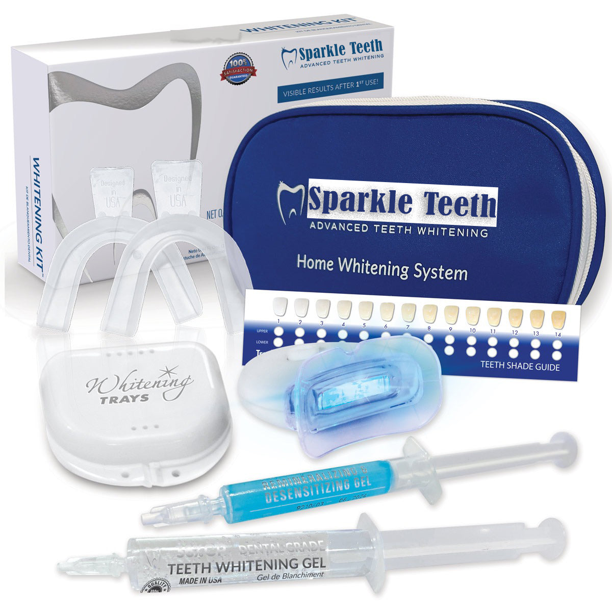 Professional Teeth Whitening Kit+Strips